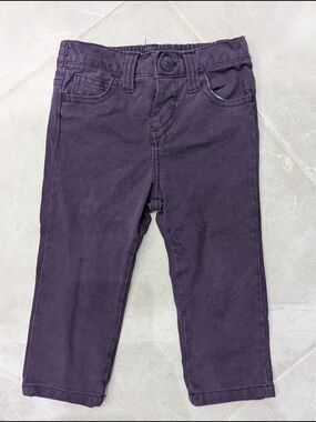 4/$20 Joe Fresh Purple Baby Pants 12-18 Months